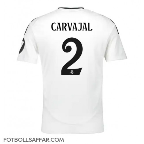 Real Madrid Daniel Carvajal #2 Hemmatröja 2024-25 Kortärmad